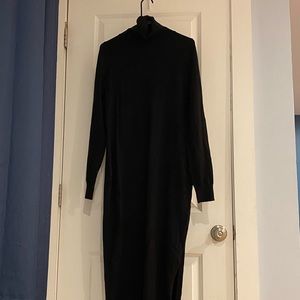 Express turtleneck long dress, new with tags